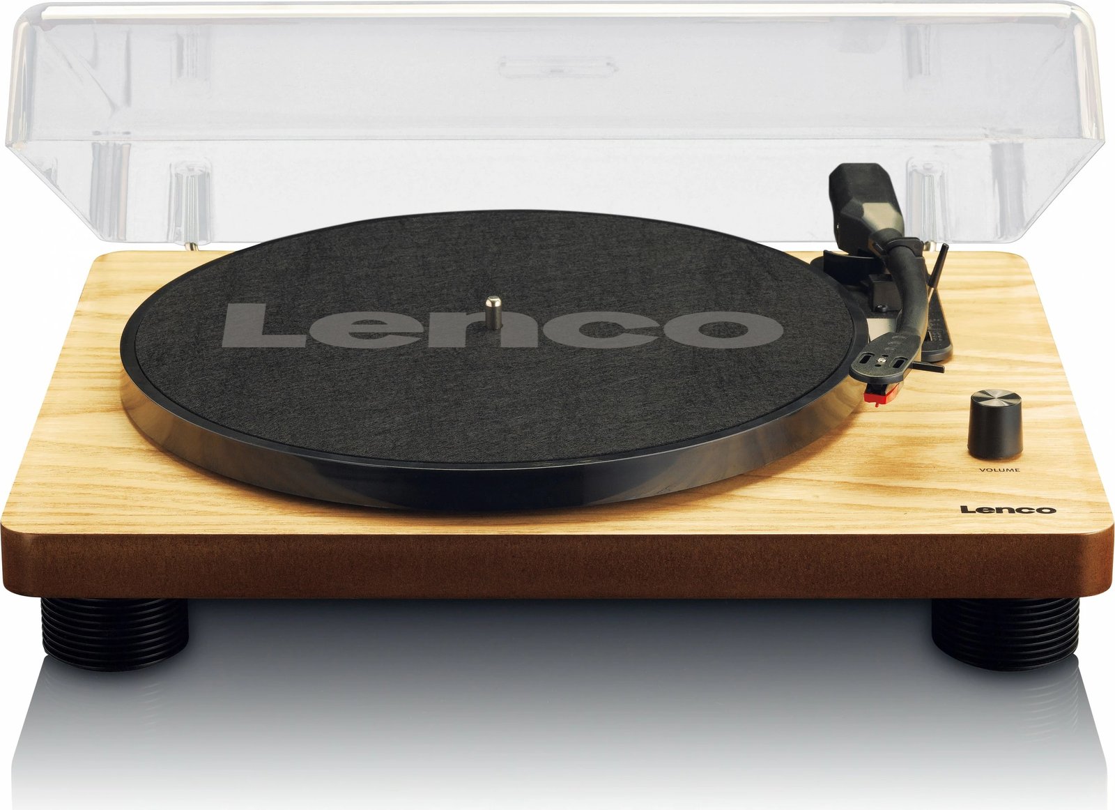 Gramafon Lenco LS-50, USB, altoparlantë të integruar, ngjyrë dru