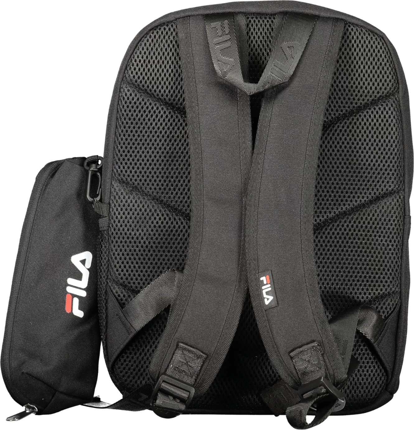 Çantë shpine FILA Paluzzo meshkuj, e zezë