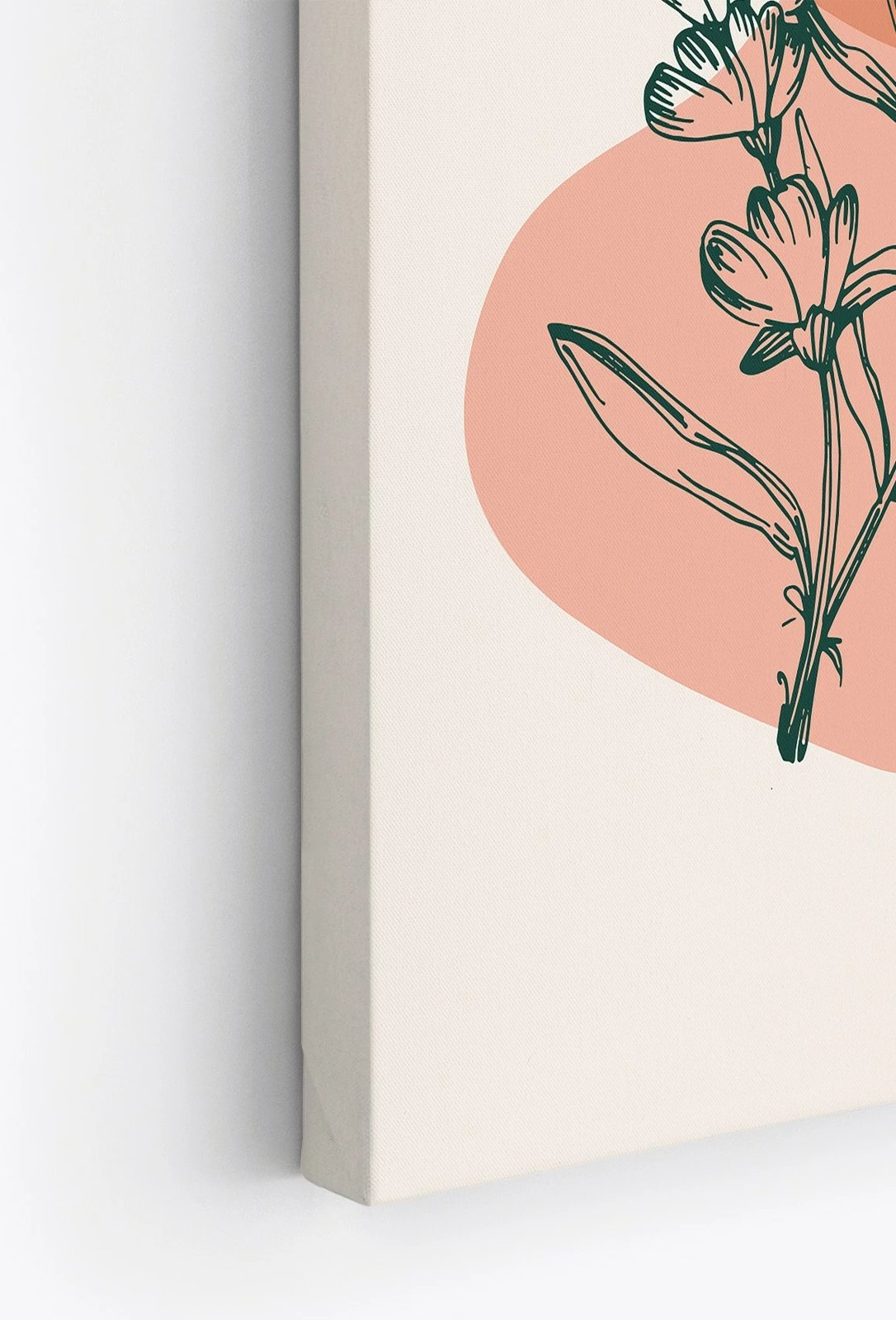 Pikturë dekorative në kanavacë, Wallity, Ersysb048, shumëngjyrëshe, 50x70cm