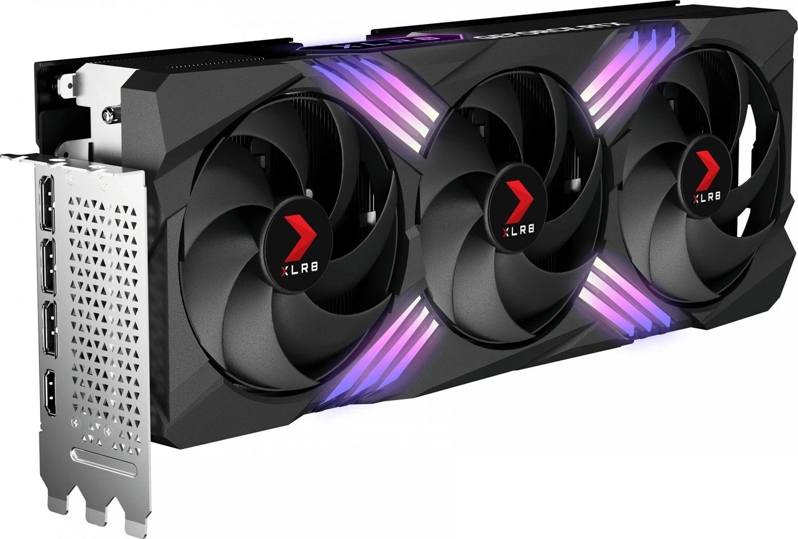 Kartelë grafike PNY GeForce RTX 4070 Ti SUPER XLR8 Gaming Verto Epic-X RGB, 16GB, E zezë
