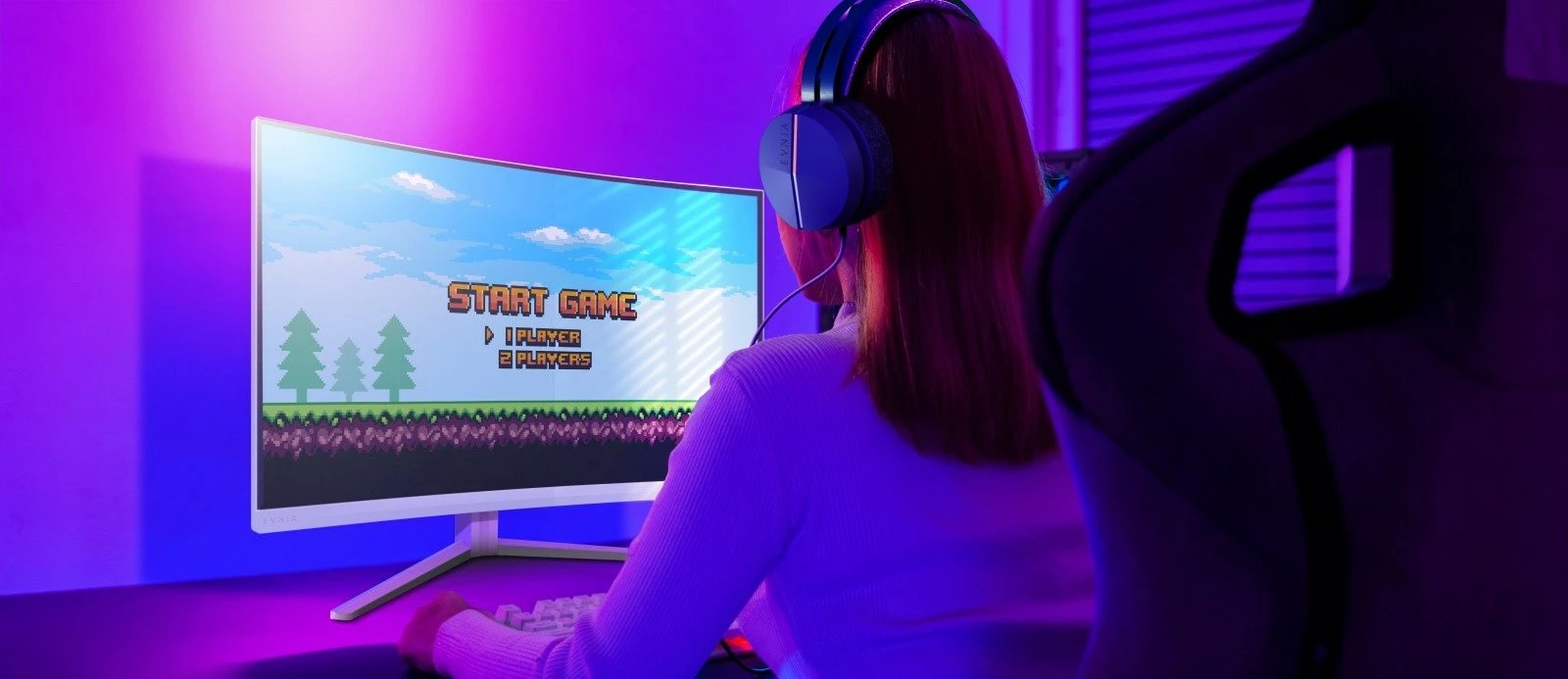 Monitor Philips 32M2C5501, 31.5", Quad HD, 180Hz, VA, i bardhë