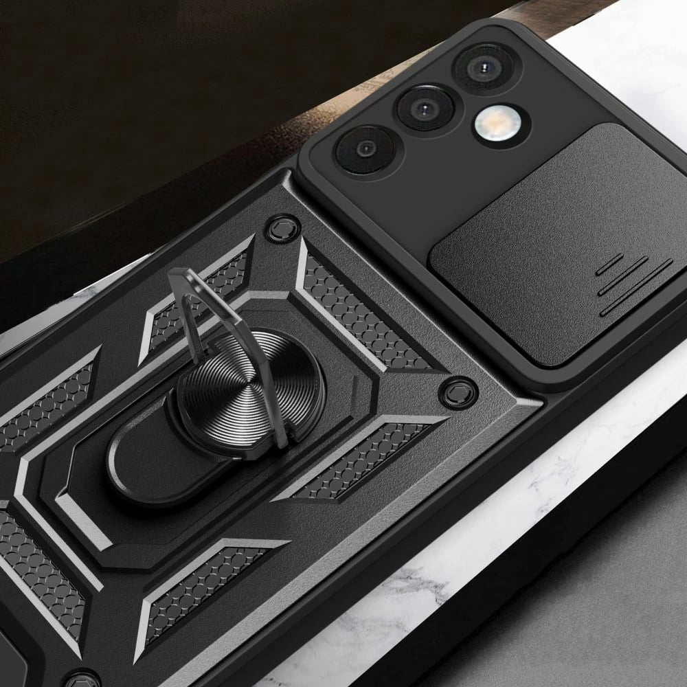 Mbështjellës Tech-Protect CamShield Pro për Samsung Galaxy M15 5G, i zi