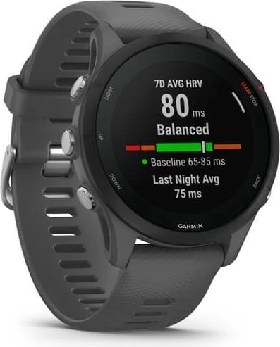 Smartwatch Garmin Forerunner 255, 4GB, GPS, ekran 1.3", gri Smartwatch Garmin Forerunner 255, 4GB, GPS, ekran 1.3", gri