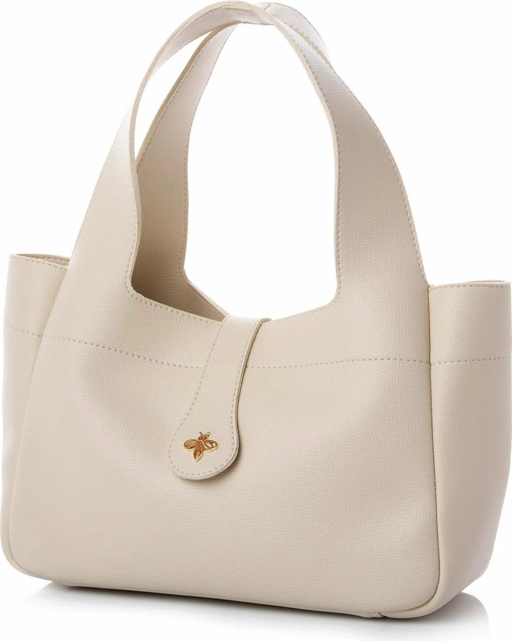 Çantë krahu Lucky Bees, Margot, ngjyrë krem