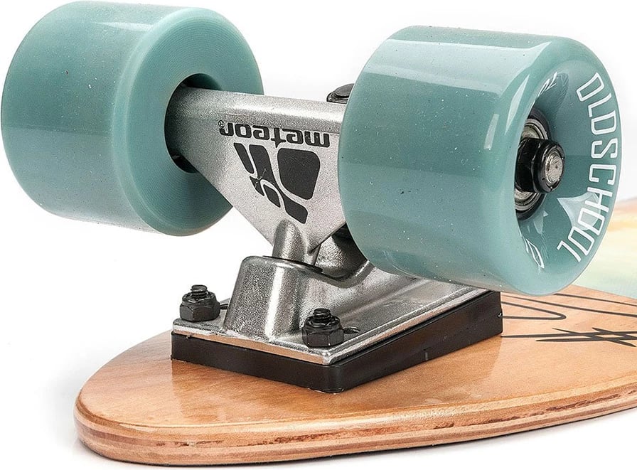 Skateboard Meteor unisex, shumëngjyrësh