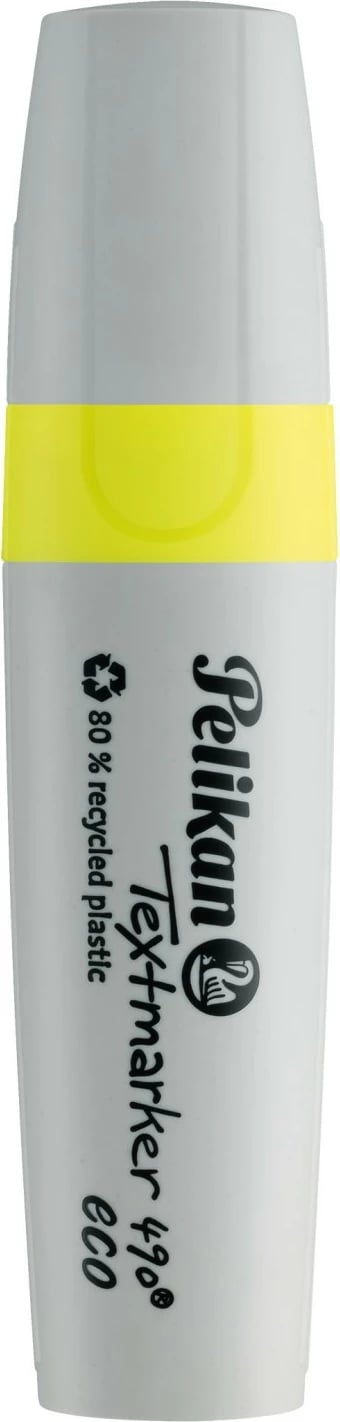 Marker tekstesh Pelikan Textmarker 490 eco, 1 copë, verdhë