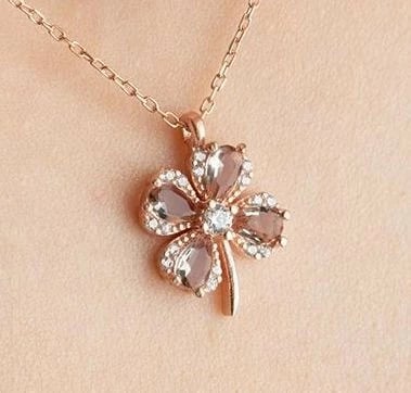 Qafore argjendi Jumeon, ngjyrë rozë ari, NRZ999360