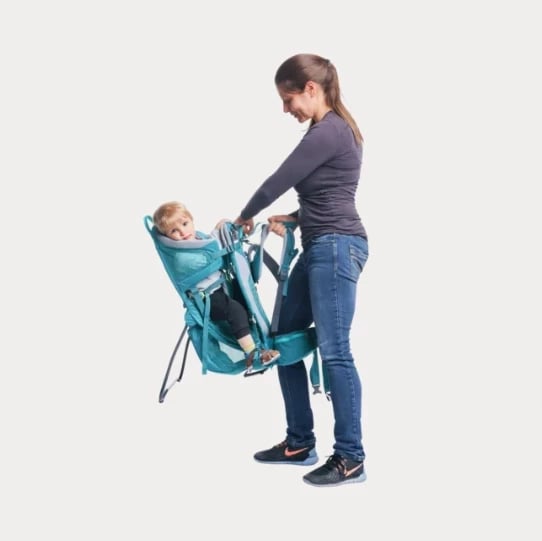 Çantë mbajtëse për fëmijë Deuter Kid Comfort Active SL, Poliamid, Denim