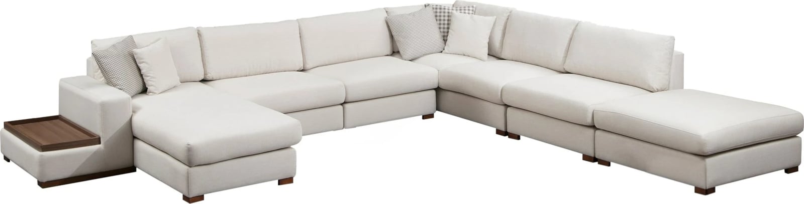 Këndore Atelier del Sofa, Loop 11, ngjyrë bezhë, set