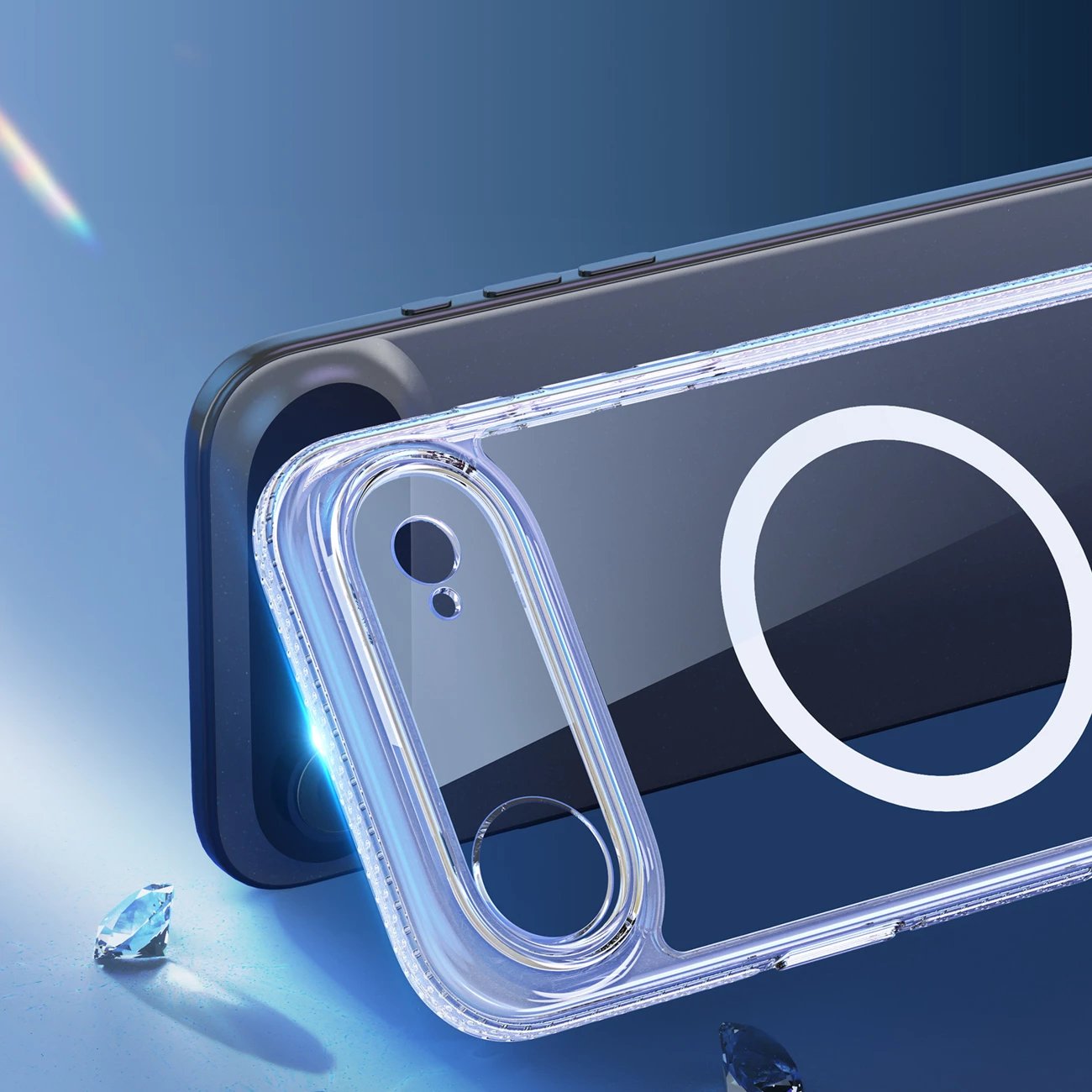 Mbështjellës Dux Ducis Clin Mag për iPhone 17 Air, MagSafe, Transparent Mbështjellës Dux Ducis Clin Mag për iPhone 17 Air, MagSafe, Transparent