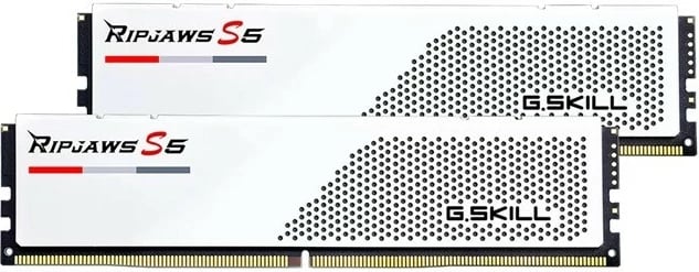 RAM Memorje G.SKILL Ripjaws S5, 96GB (2x48GB), DDR5, 5200MHz, CL40, Bardhë