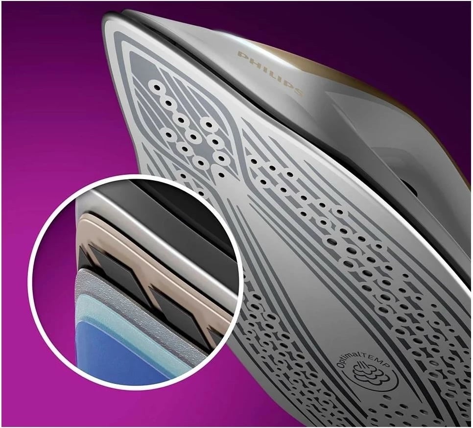 Hekur me gjenerator avulli Philips PerfectCare 8000 PSG8040/60, bardhë-ari