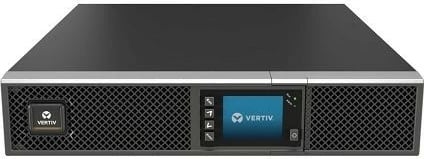 UPS on-line me konvertim të dyfishtë, Vertiv Liebert GXT5 GXT5-1500IRT2UXLN, 1.5 kVA 1500 W, rack, 8x IEC-C13, me kartë rrjeti, e zezë