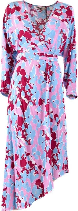 Fustan Diane Von Furstenberg femra multicolor