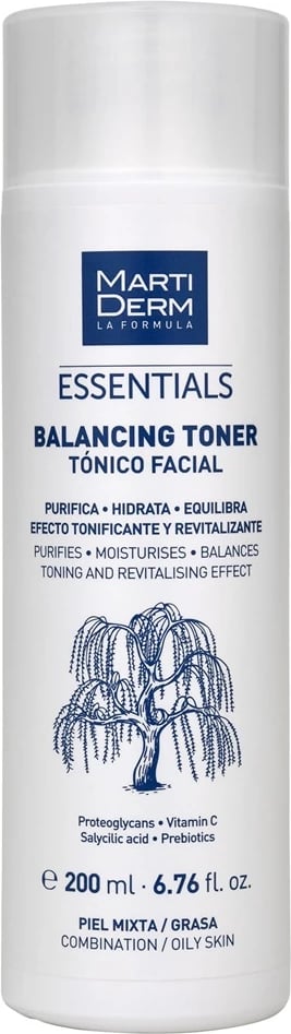 Tonik fytyre për femra Martiderm Essentials Balancing Toner Normalizing 200ml