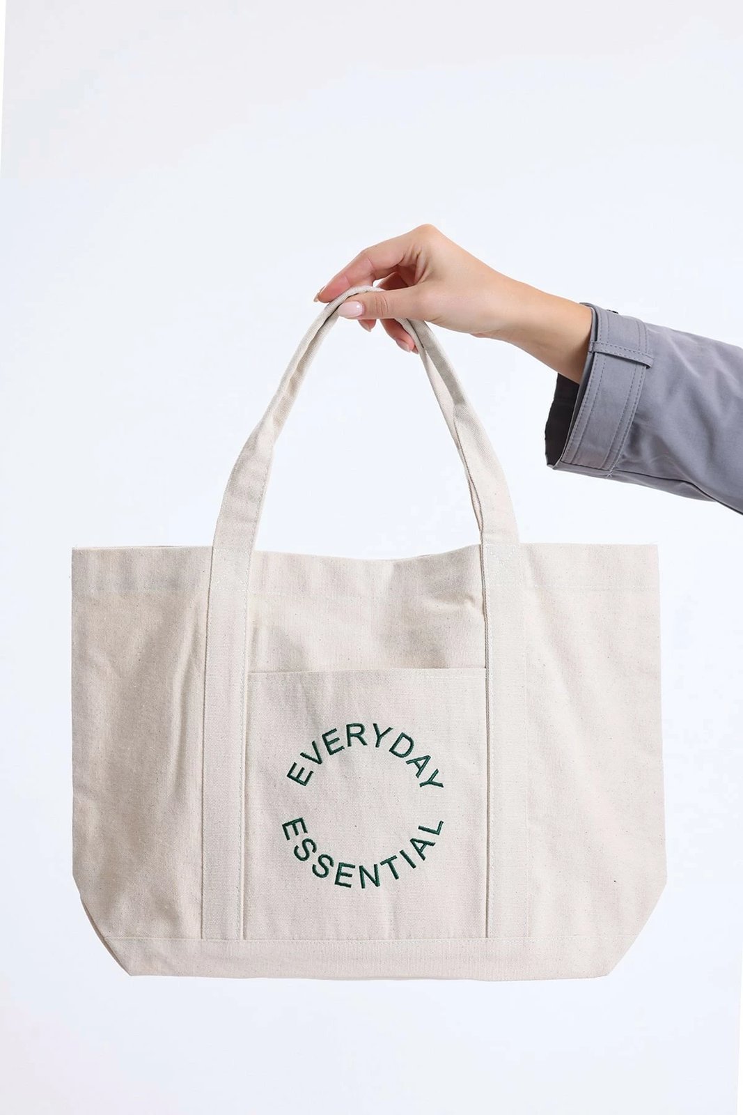Çantë tote krem Zoozie Bags, 2142