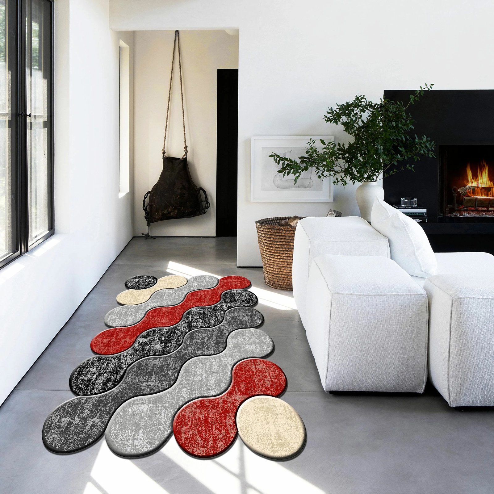 Qilim multingjyrësh Conceptum Hypnose, Hmnt950, 80x120cm