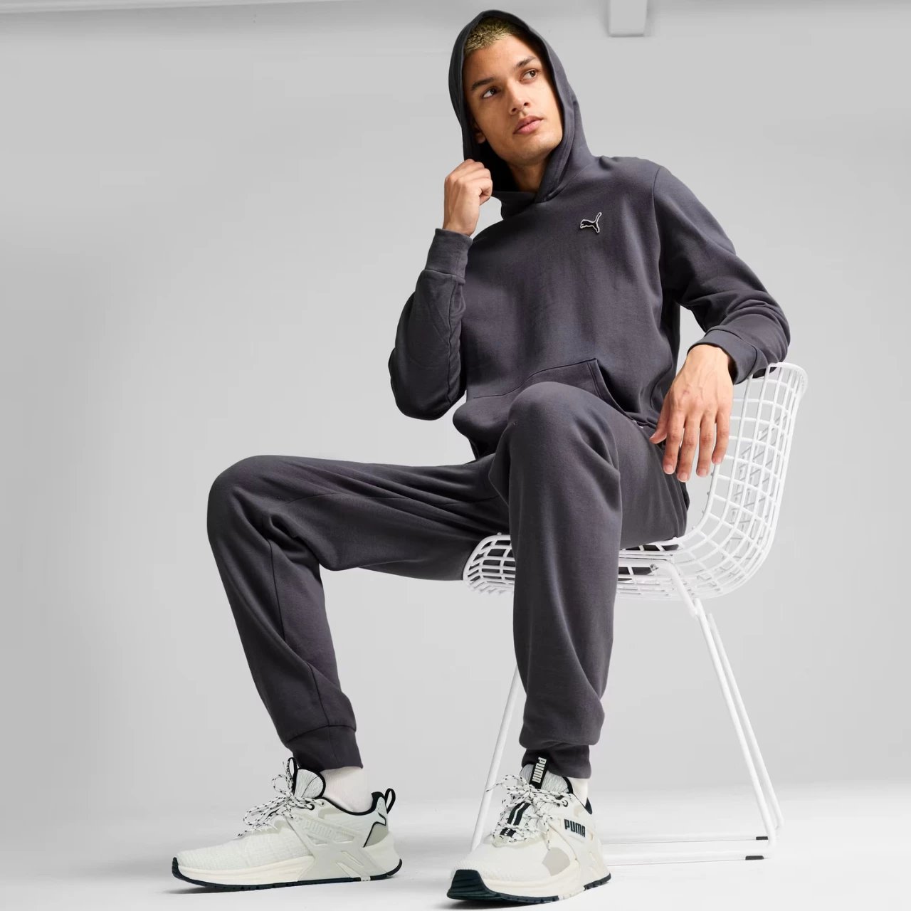 Duks për meshkuj Puma, gri