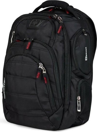 Shpinore OGIO GAMBIT BLACK, 33L, për laptop 15.6", e zezë