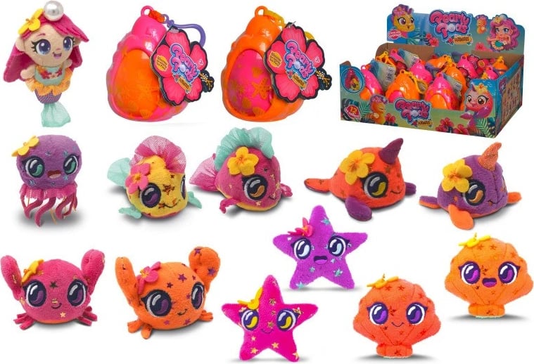 Lodër pelushi Simba Pearly Pods Mascot Series Hawaiian Mix, për fëmijë, shumëngjyrëshe, 1 copë