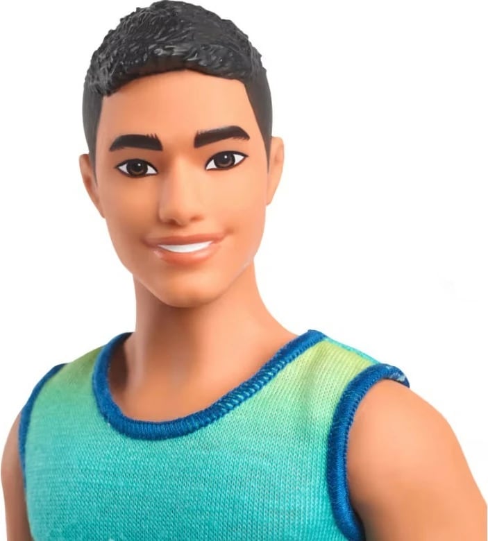 Lodër Ken Barbie Fashionistas Mattel DWK44/HYV00, me veshje ombre, për fëmijë
