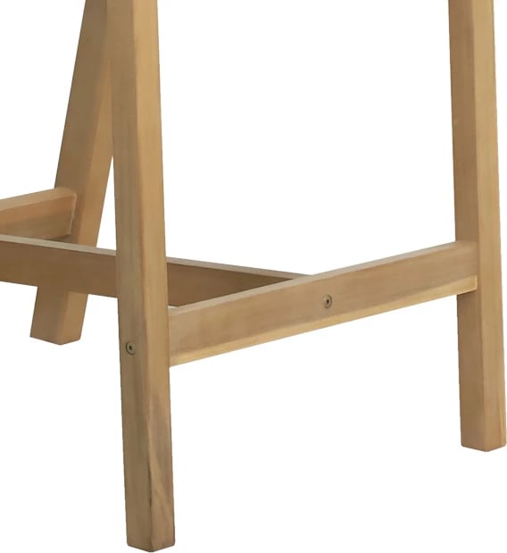 Karrige për bar Luciana dru akacie-bezhë 68x55x97.5cm