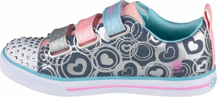 Këpucë fëmijësh Skechers, shumëngjyrëshe