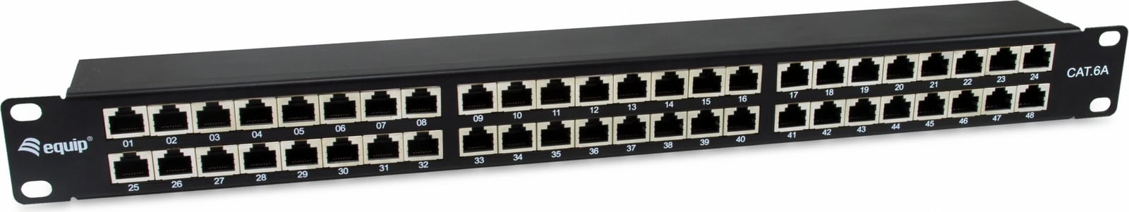 Aksesor rrjeti EQUIP 326626, 48 porta, Cat6a, 10GBase-T, 1U, zi