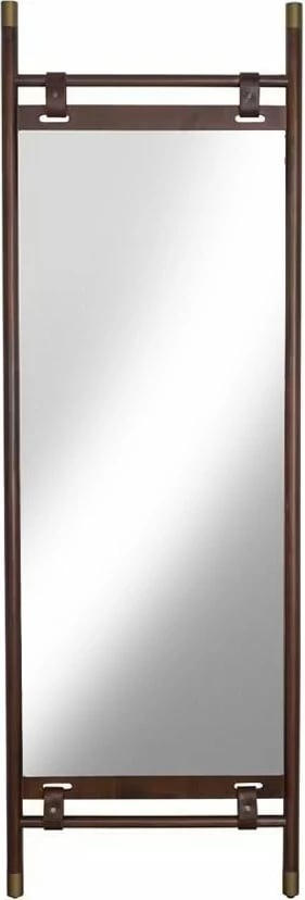 Pasqyrë qëndrore Monastery, dru arre, detaje të arta, 65x180cm