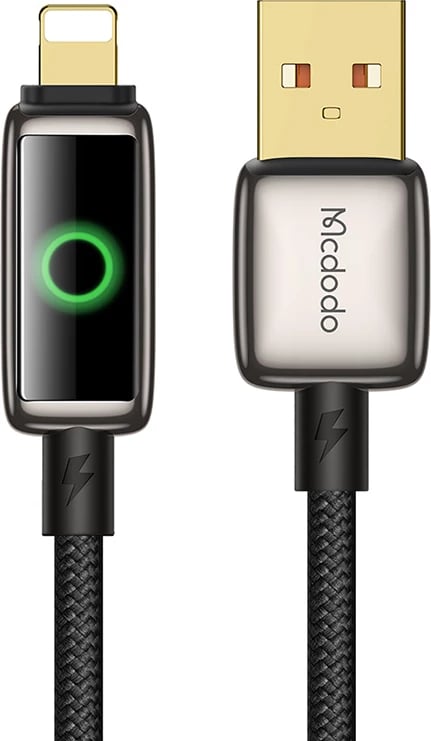 Kabllo Mcdodo CA-6590 USB-A në Lightning, 1.2m, e zezë