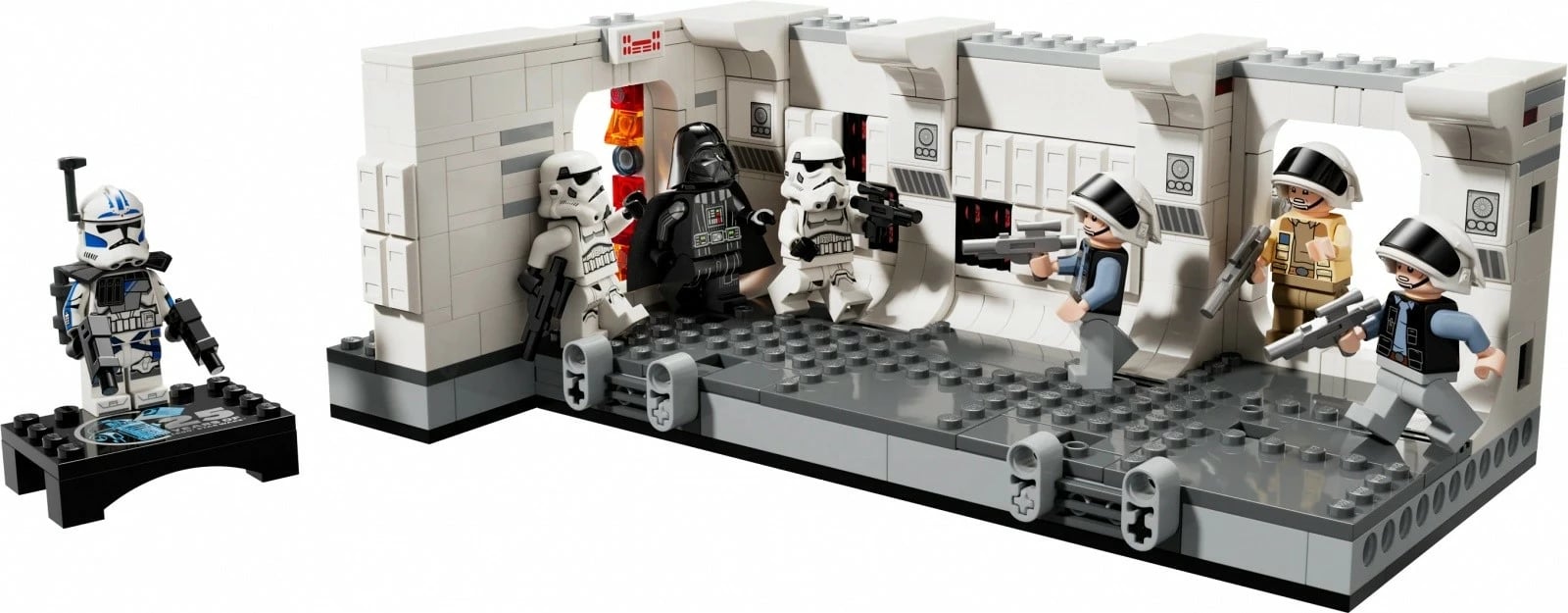 Set LEGO Star Wars Tantive IV Ship Entrance 75387, 502 pjesë, me minifigura, plastikë