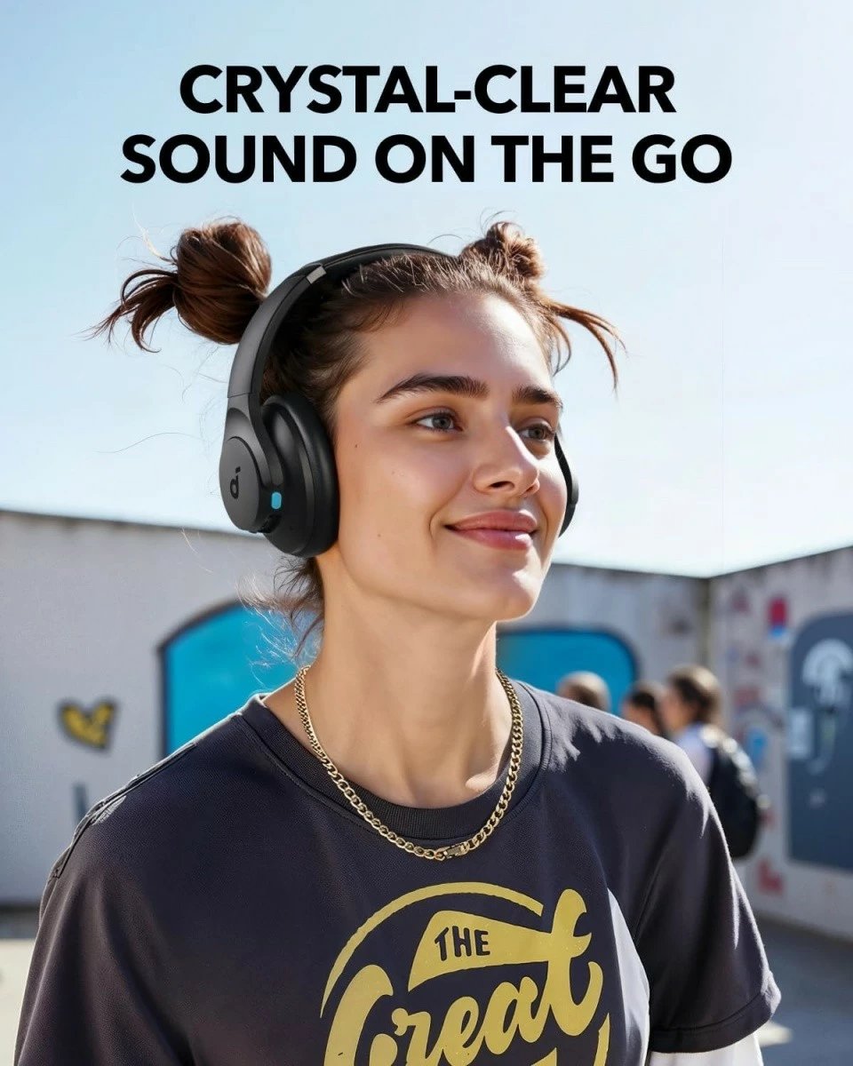 Kufje over-ear Anker Soundcore Q11i, Bluetooth 5.3, 60 orë bateri, Gri e errët Kufje over-ear Anker Soundcore Q11i, Bluetooth 5.3, 60 orë bateri, Gri e errët