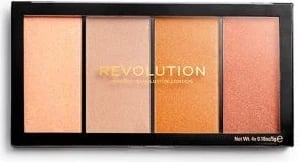 Shkëlqyes për faqe Makeup Revolution Reloaded Lustre Lights Heatwave, 20g