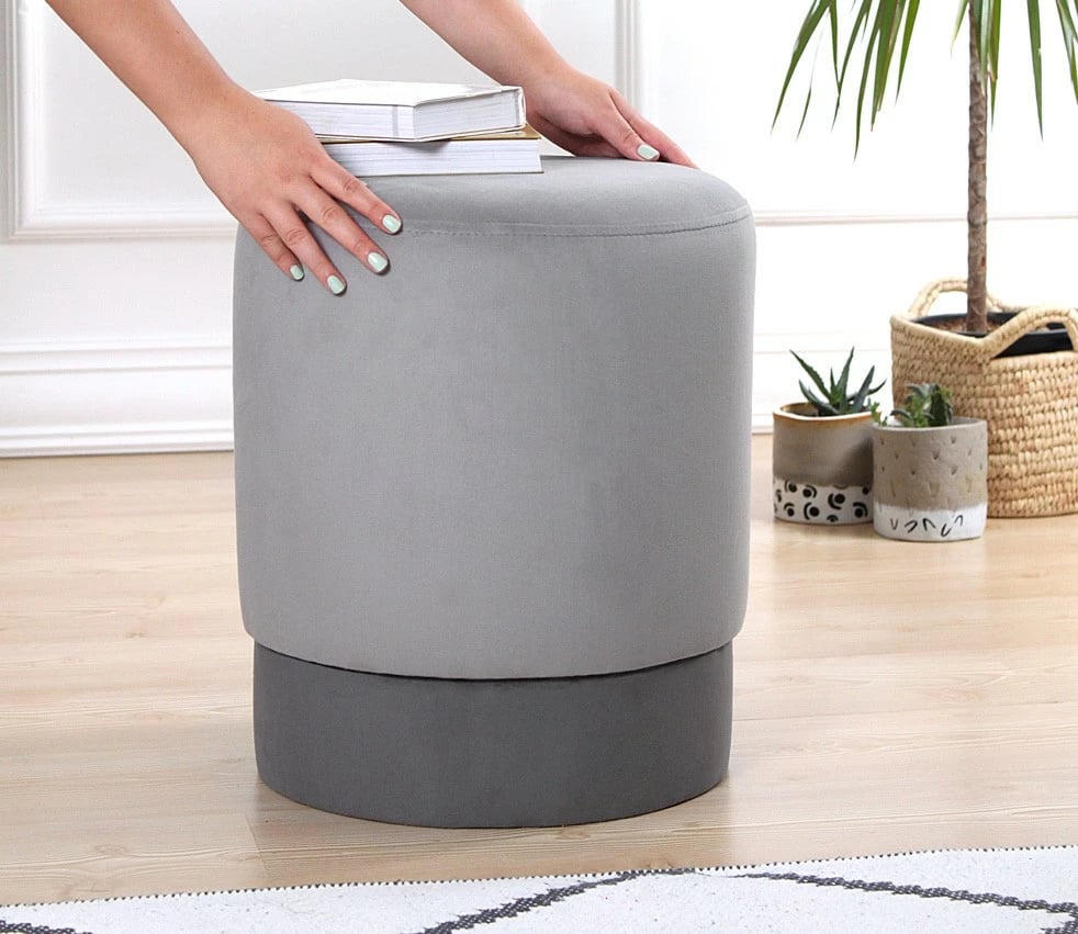 Puf Atelier del Sofa, gri