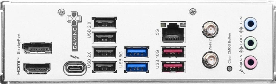 Pllakë amë MSI B860 GAMING PLUS WIFI, ATX, LGA1851, DDR5, Wi-Fi 7, e zezë