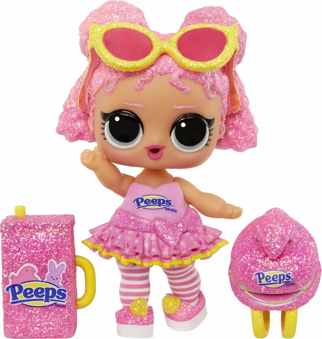 Lodër L.O.L. Surprise Mini Sweets Peeps Fluff Chick, MGA, 532224euc, për vajza, Rozë