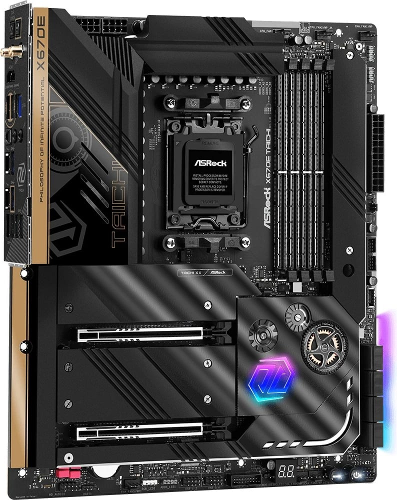 Pllakë amë Asrock X670E TAICHI AMD X670, AM5 Extended ATX