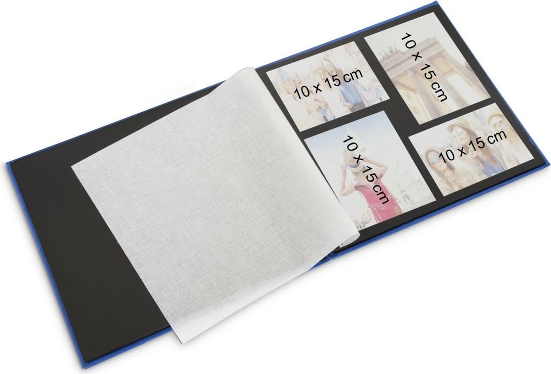 Album foto Hama 36x32, faqe të zeza, taupe