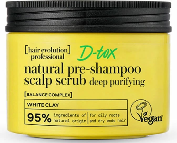 Skrab për skalp para shamponit unisex Natura Siberica D-Tox Deep Purifying 150ml