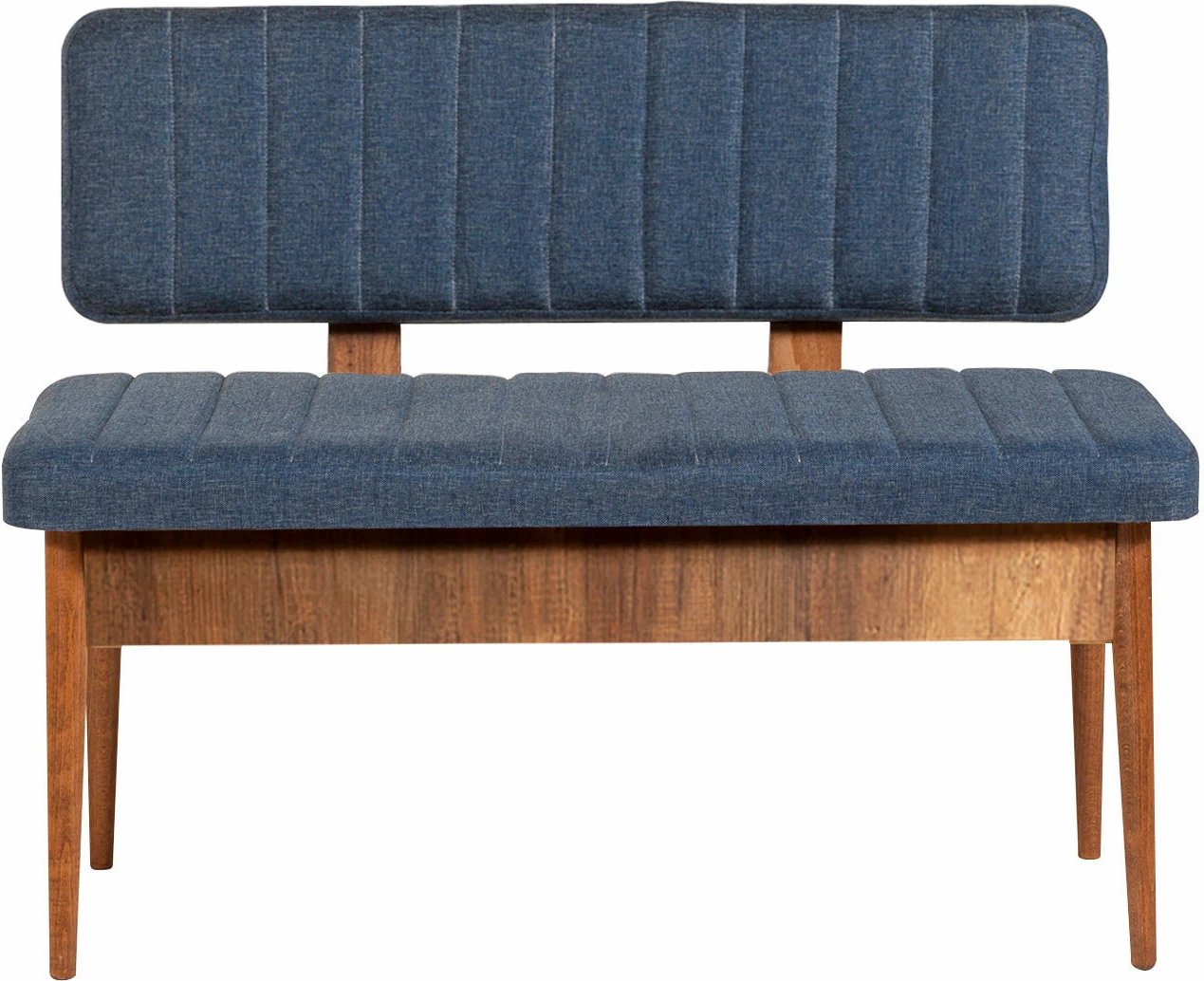 Bank Hanah Home, Vina, ngjyrë dru arre, blu e errët