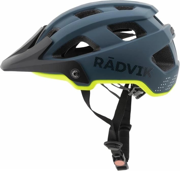 Helmetë për bicikletë Radvik, për meshkuj dhe femra, ngjyrë e zezë dhe blu e errët