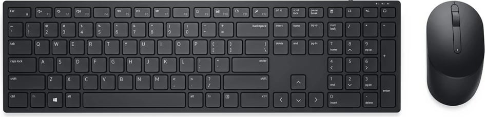 Set tastierë & maus Dell Pro KM5221W, i zi
