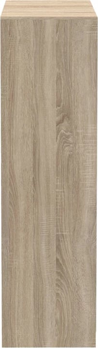 Dollap rrëshqitës dy-fletësh me pasqyrë, ngjyrë sonoma, 160x60x220cm