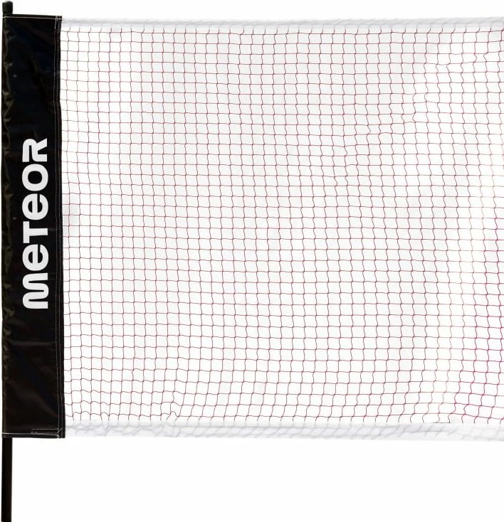 Rrjetë badminton Meteor, unisex, e kuqe