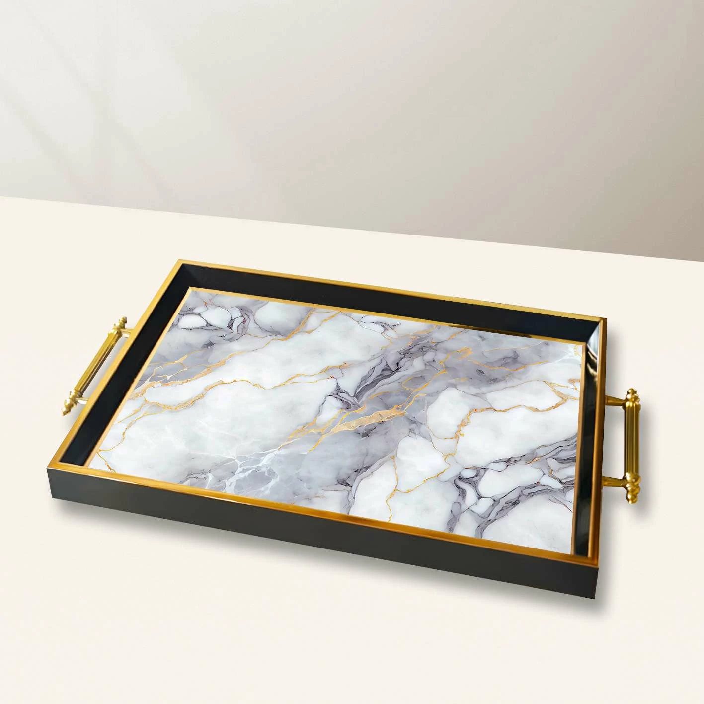 Tabaka qelqi Aberto Design, shumëngjyrëshe, TPA10019, 50x29x3.5 cm