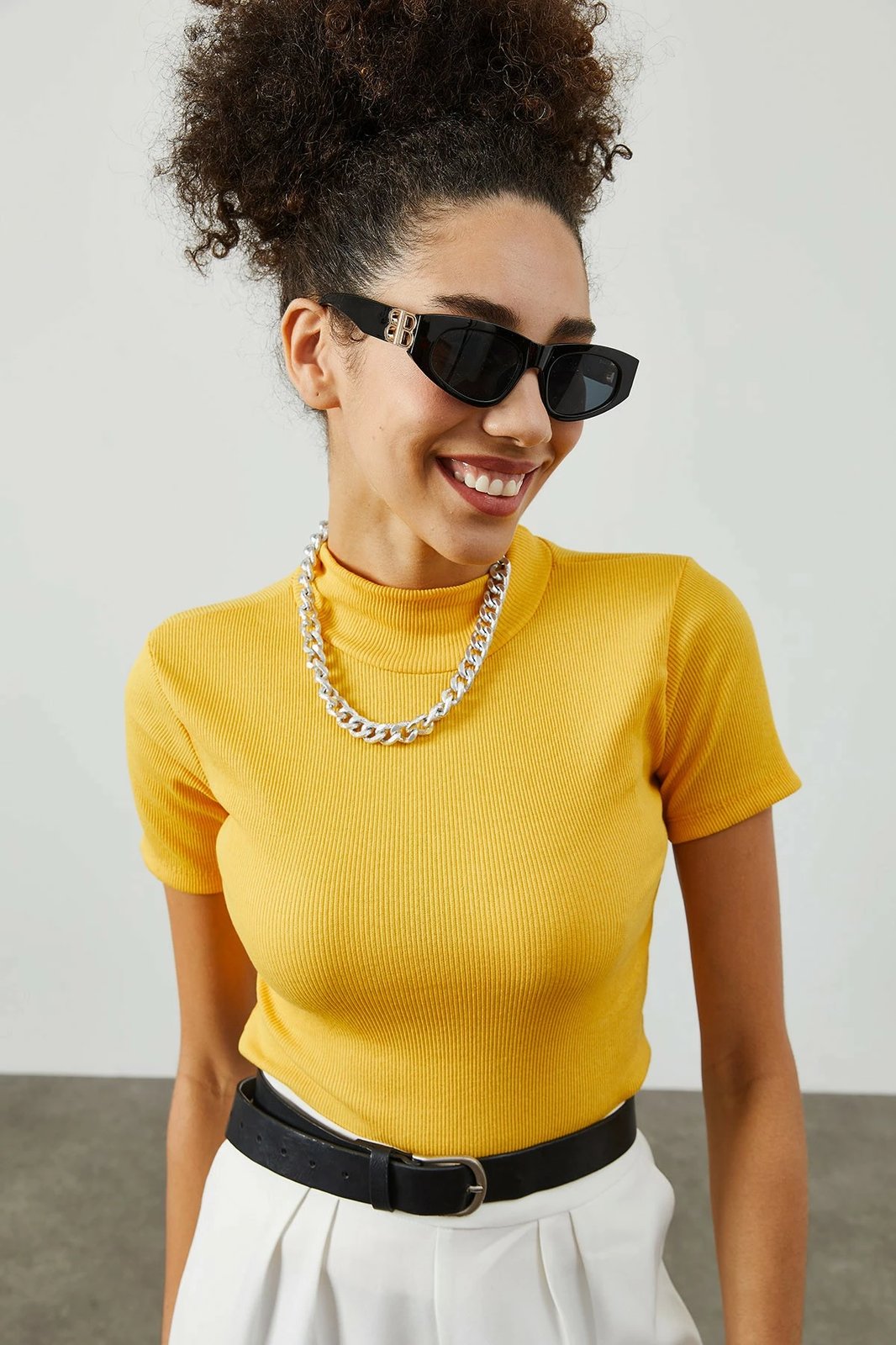 Bluzë e verdhë për femra, Jumeon, X1915