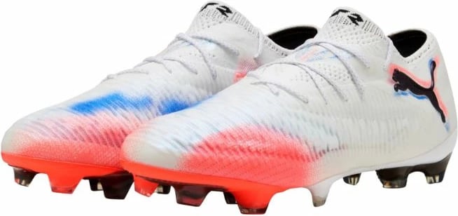 Atlete futbolli Puma për meshkuj, të bardha-portokalli Atlete futbolli Puma për meshkuj, të bardha-portokalli