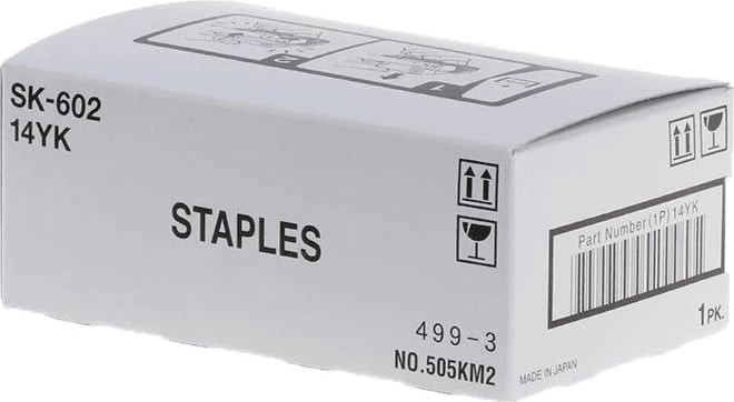 Kapësa, Konica Minolta, SK-602 14YK, origjinale për finisher të printerit, 3-Pack