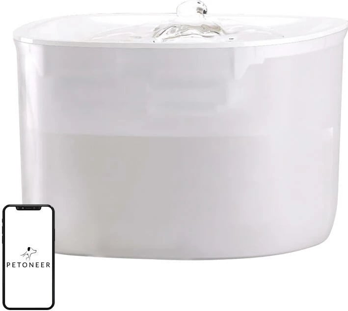 Burim uji smart për kafshë Petoneer Fresco EzGo, 2L, i bardhë
