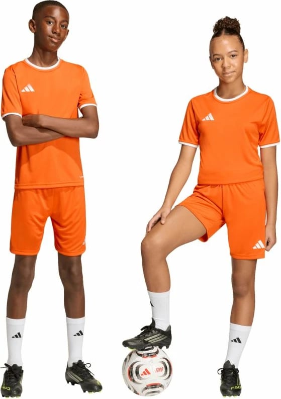 Shorce për fëmijë adidas, portokalli